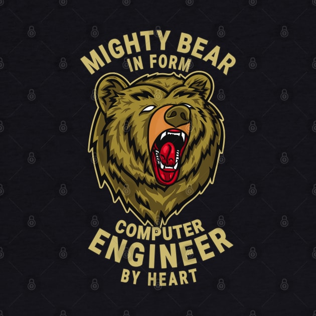 Computer Engineer Mighty Bear Design Quote by jeric020290